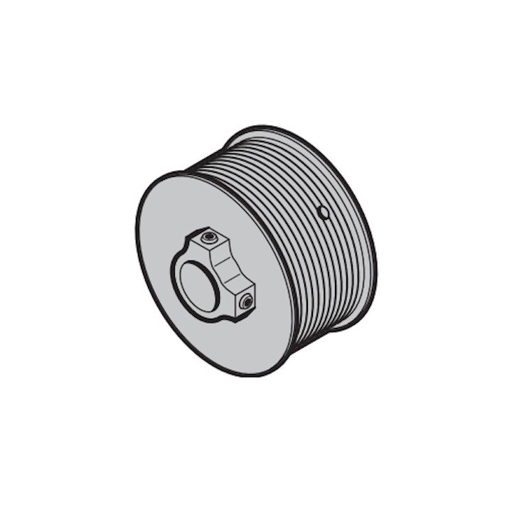 Tambour d'enroulement de câble Cote Gauche Hormann Référence 3093539 - 3039941 - 3046321