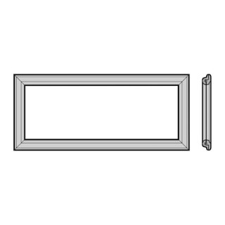 Huisserie de fenêtre à cassettes 650mm Hormann Référence 3044943