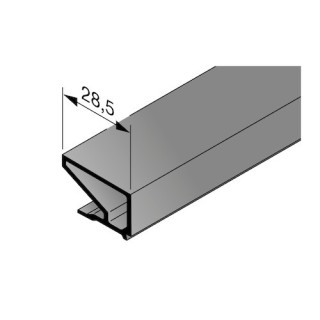 Parclose synthétique NKS 5 avec joint épaisseur de 5,3mm Hormann Référence 3091567