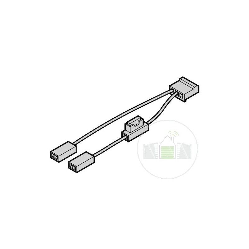 Câble de raccordement pour batterie HORMANN Référence 635003