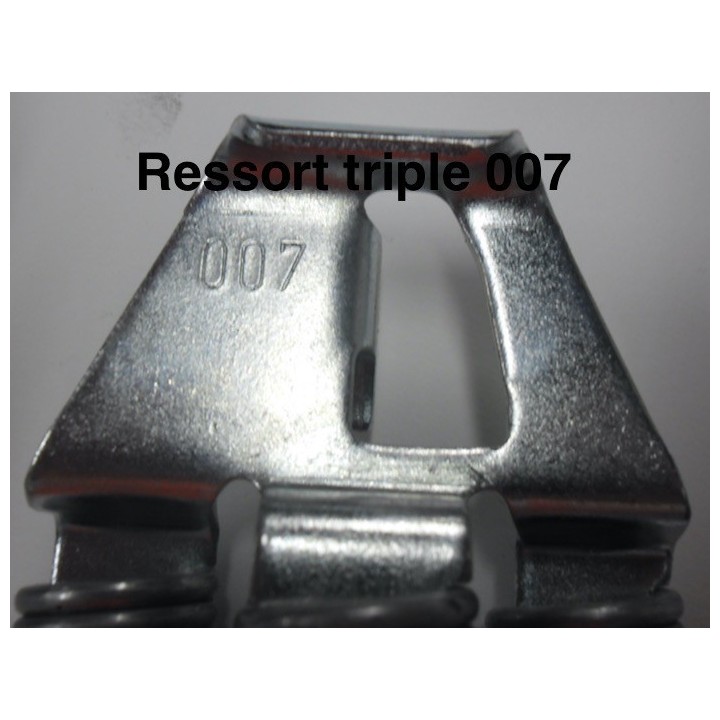 007 - 307 Kit de 2 ressorts triples porte N80/S95 Hormann Référence 1195007