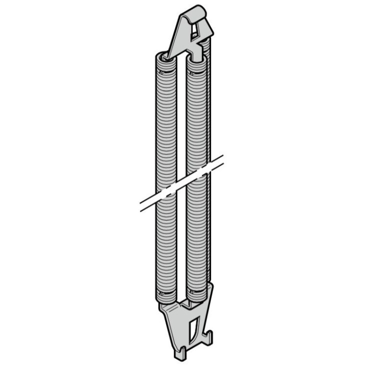 008 - 308 Kit de 2 ressorts triples porte N80/S95 Hormann Référence 1195008