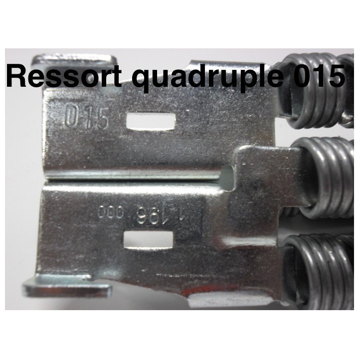 015 - 415 Kit de 2 ressorts quadruples porte N80/S95 Hormann Référence 1195015
