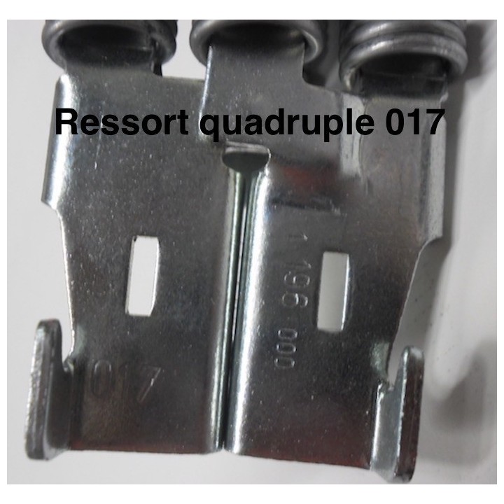 017 - 417 Kit de 2 ressorts quadruples porte N80/S95 Hormann Référence 1195017P