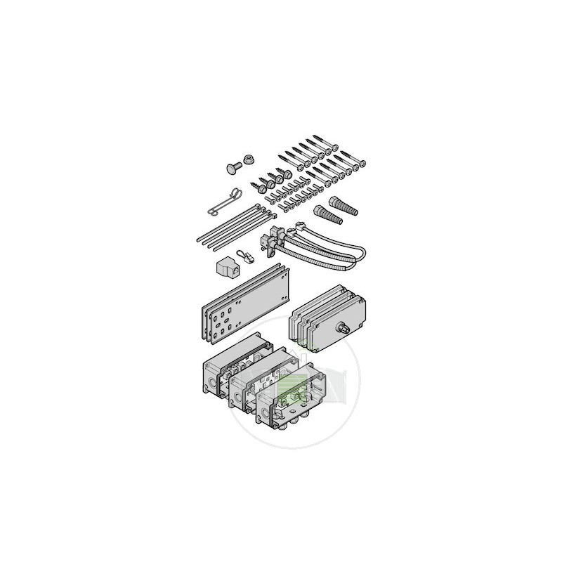 Unité de connexion, VL 1 -LE / VL 2 - LE / 8K2 pour les commandes WA 300 intégrée HORMANN Référence 638998