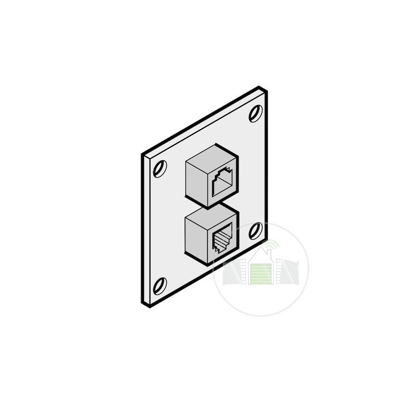 Platine pour contact de portillon incorporé standard, AT 2 Hormann référence 436432