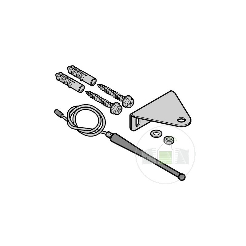 Antenne externe pour HE 3-MCX-868 et 868 BiSecur Hormann Référence 436968