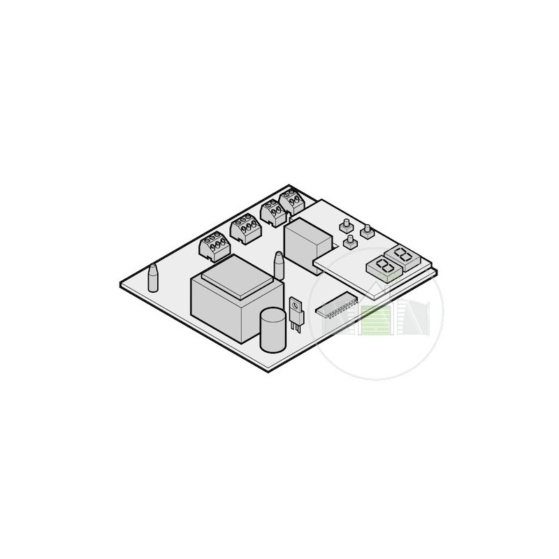 Unité d'analyse TTR 100 (platine) Hormann Référence 438618