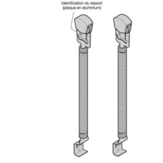 2 Ressorts de traction N°753 Hormann Référence 3051061P