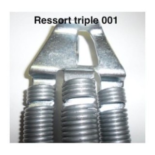 001 - 301 ressort triple porte N80/S95 hormann ref 1195001