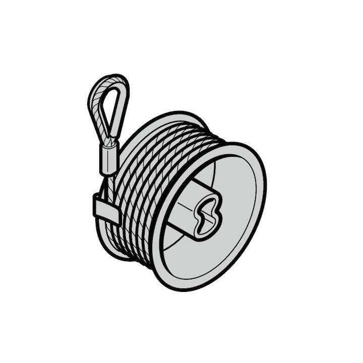 Tambour d'enroulement de câble Droit Hormann Référence 3080092 / 3074276
