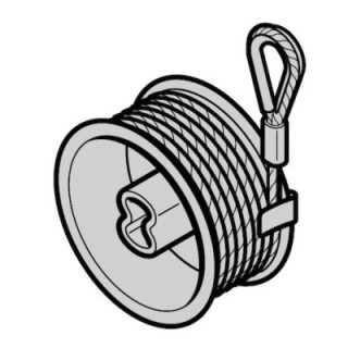 Tambour d'enroulement de câble Gauche Hormann Référence 3080091 / 3074277
