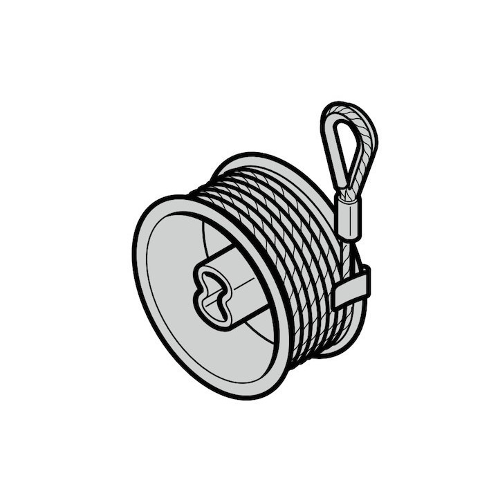 Tambour d'enroulement de câble Gauche Hormann Référence 3080091 / 3074277