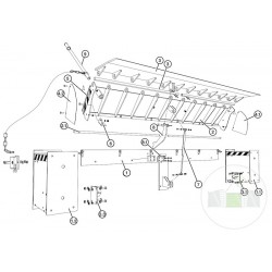 Lèvre MLS / MRS 1750 Ral 9017 Type R antidérapant Hormann Référence 2000039