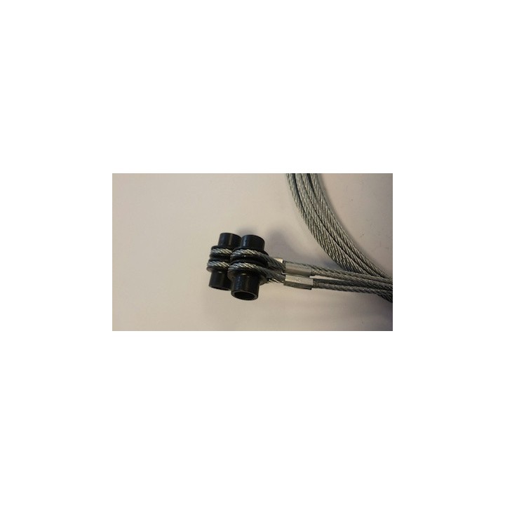 Câbles Long 2695 Ferrure Z Hauteur 2205mm Hormann référence 3064351