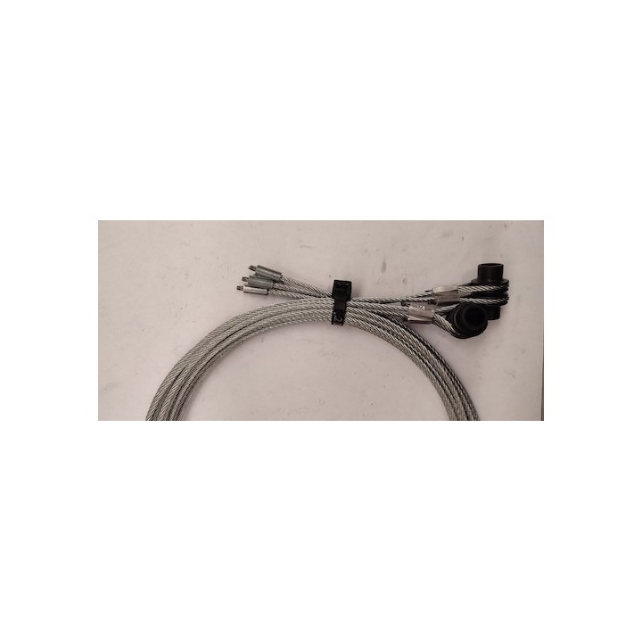 Câbles Long 2695 Ferrure Z Hauteur 2205mm Hormann référence 3064351