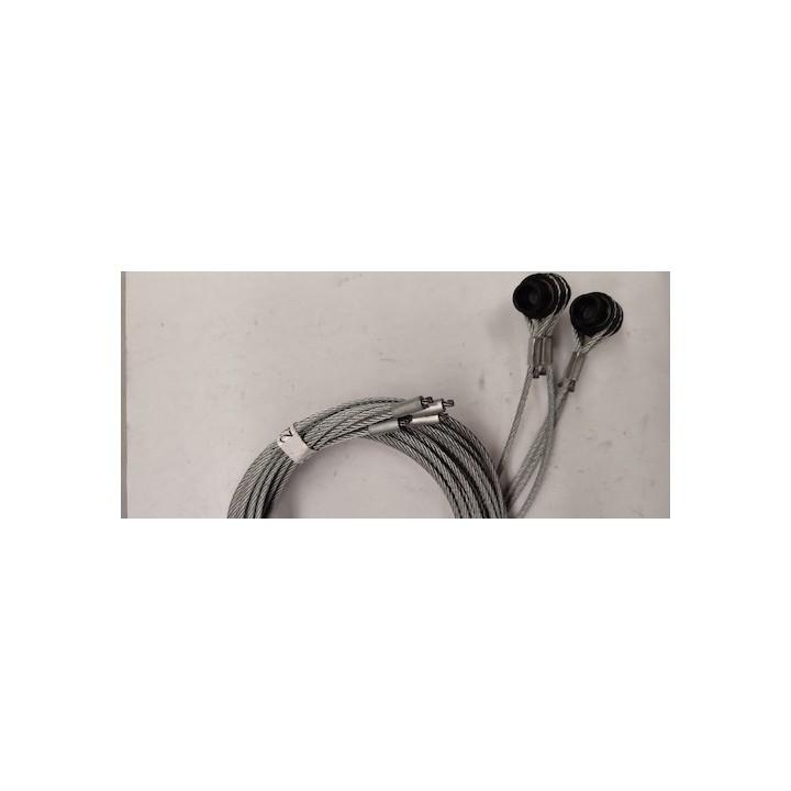 Câbles Long 2740 Ferrure Z Hauteur 2250mm Hormann référence 3064352