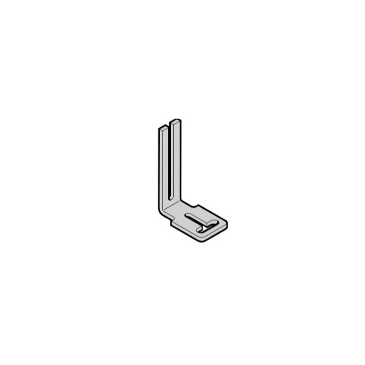 Equerre pied de cadre pour porte N80 Hormann Référence 1562012