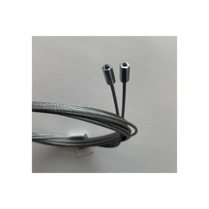 Paire de câble de 2mm Lg 2100mm Rollmatic Hormann Référence 8991296