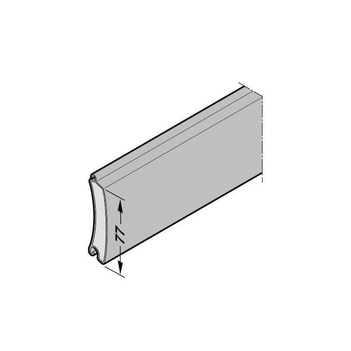 Profilé PU 77 RollMatic OD Hormann Référence ERSROLL10