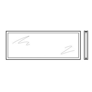 Vitre double synthétique transparente 16mm, DS Hormann Référence 4007847