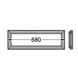 Cadre type D 680mm Hormann Référence 4005251
