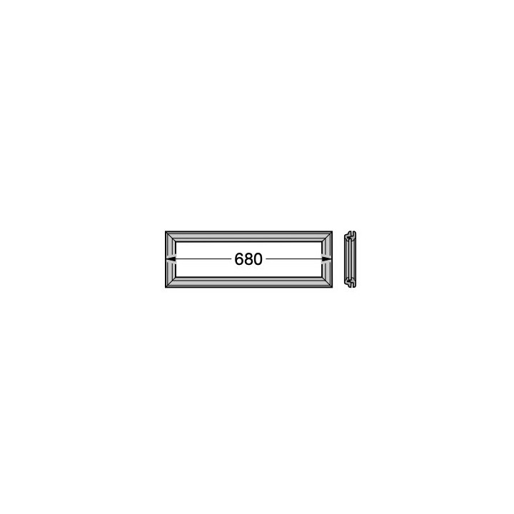 Cadre type D 680mm Hormann Référence 4005251