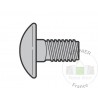 Lot de 10 Vis à tête bombée M8 X 16 à collet carré Hormann Référence 3001440