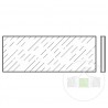 Panneau PU 16mm, à motif Stucco, PU Hormann Référence 3095234