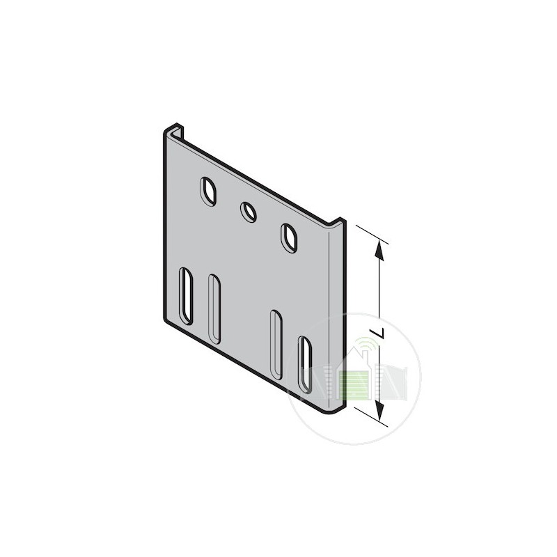 Support de rail de guidage L213mm Hormann Référence 3013618