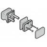 porte de garage garniture à bouton inférieur Hormann Référence 3054156