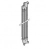 021 - 421 ressort quadruple porte N80/S95 Hormann Référence 1195021 - 874337