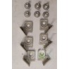 Set couvre charnière en haut Non Laqué Hormann Référence 3090810