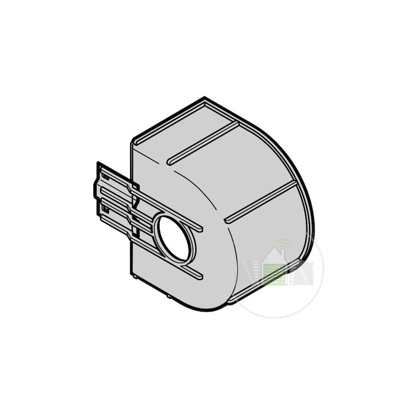 Capot pour tambour d'enroulement Taille 2, galvanisée Hormann Référence 3090870