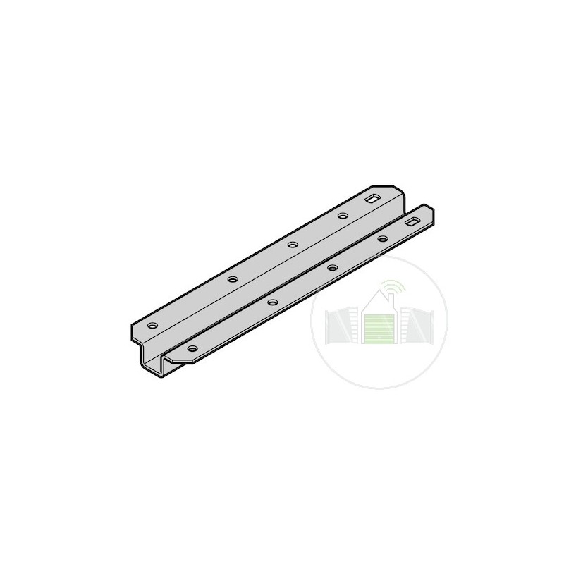 Raidisseur de socle pour portillon incorporé avec seuil plat Hormann Référence 3065418