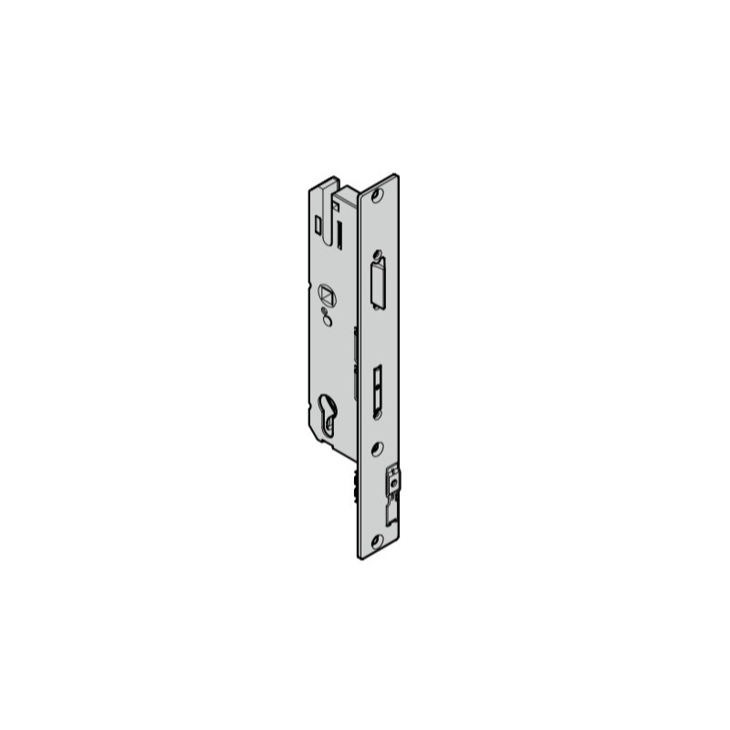 Serrure DIN gauche multipoint, fonction antipanique E pour porte sectionnelle Hormann Référence 3093784